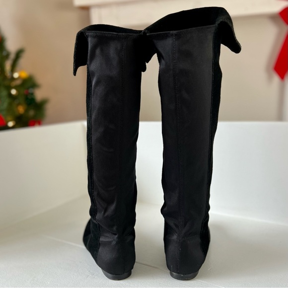 Steve Madden Zestyy Fold Over Suede Boots Size 8 1/2 - Picture 4 of 14